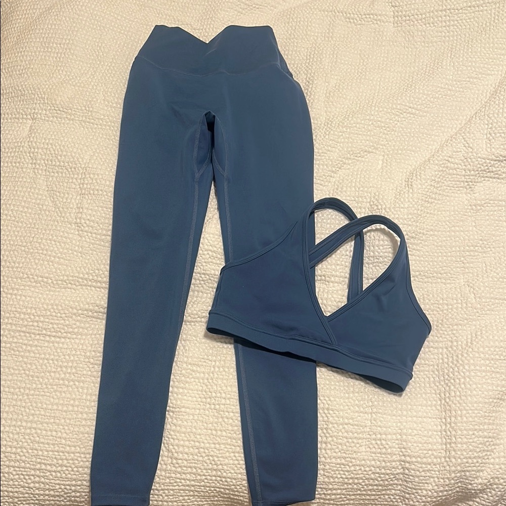 Saski blue workout set
